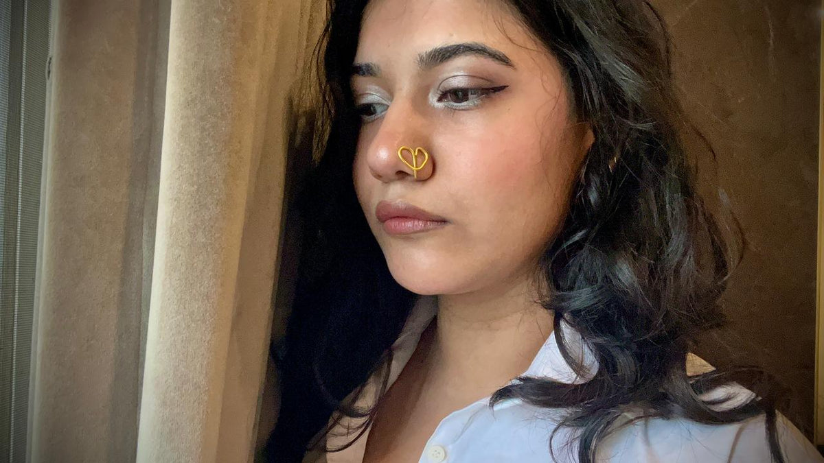 Heart Nose Pin