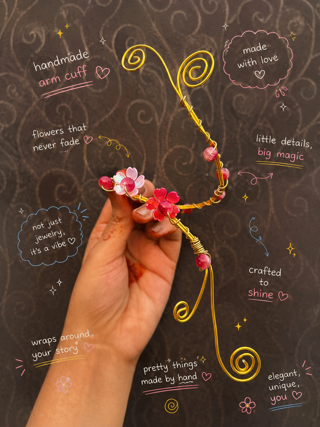 Rose Armcuff