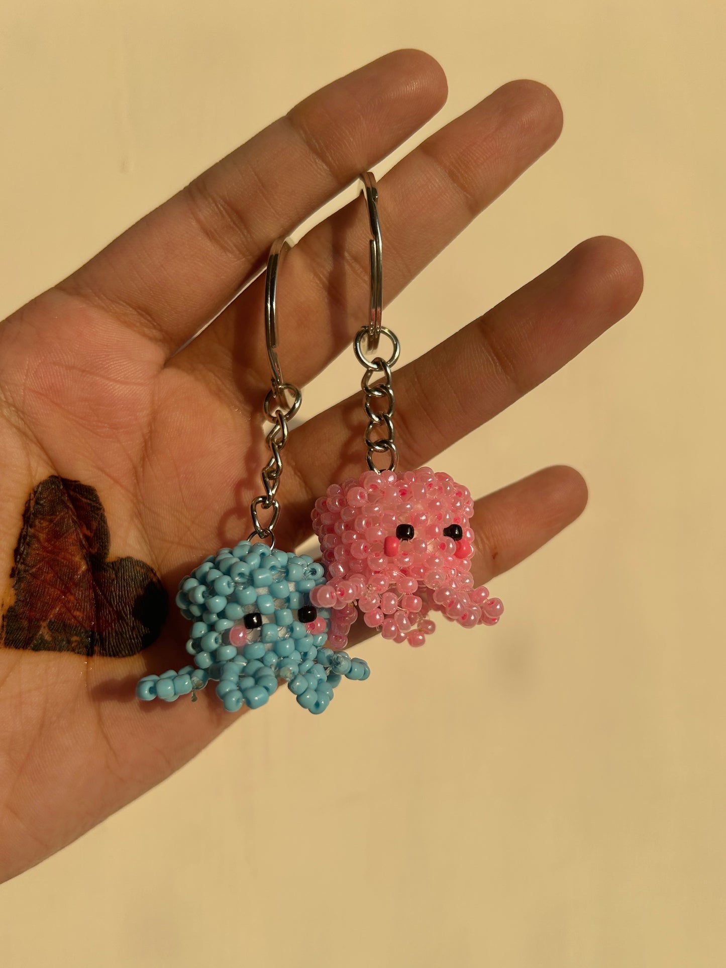 Octopus keychain