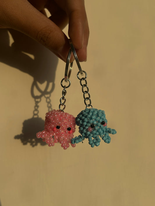 Octopus keychain