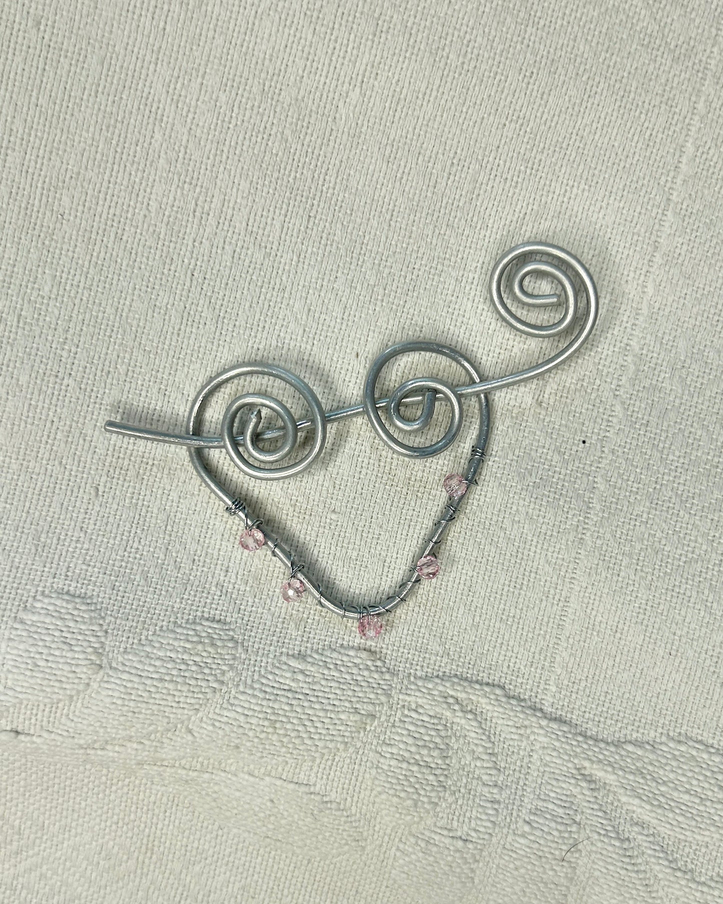 Heart Hair Pin