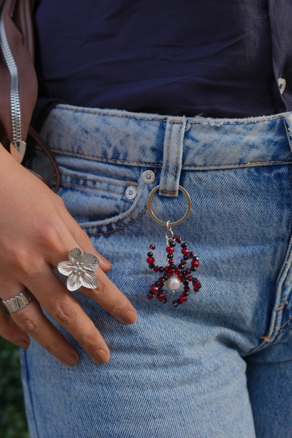 Spider Keychain